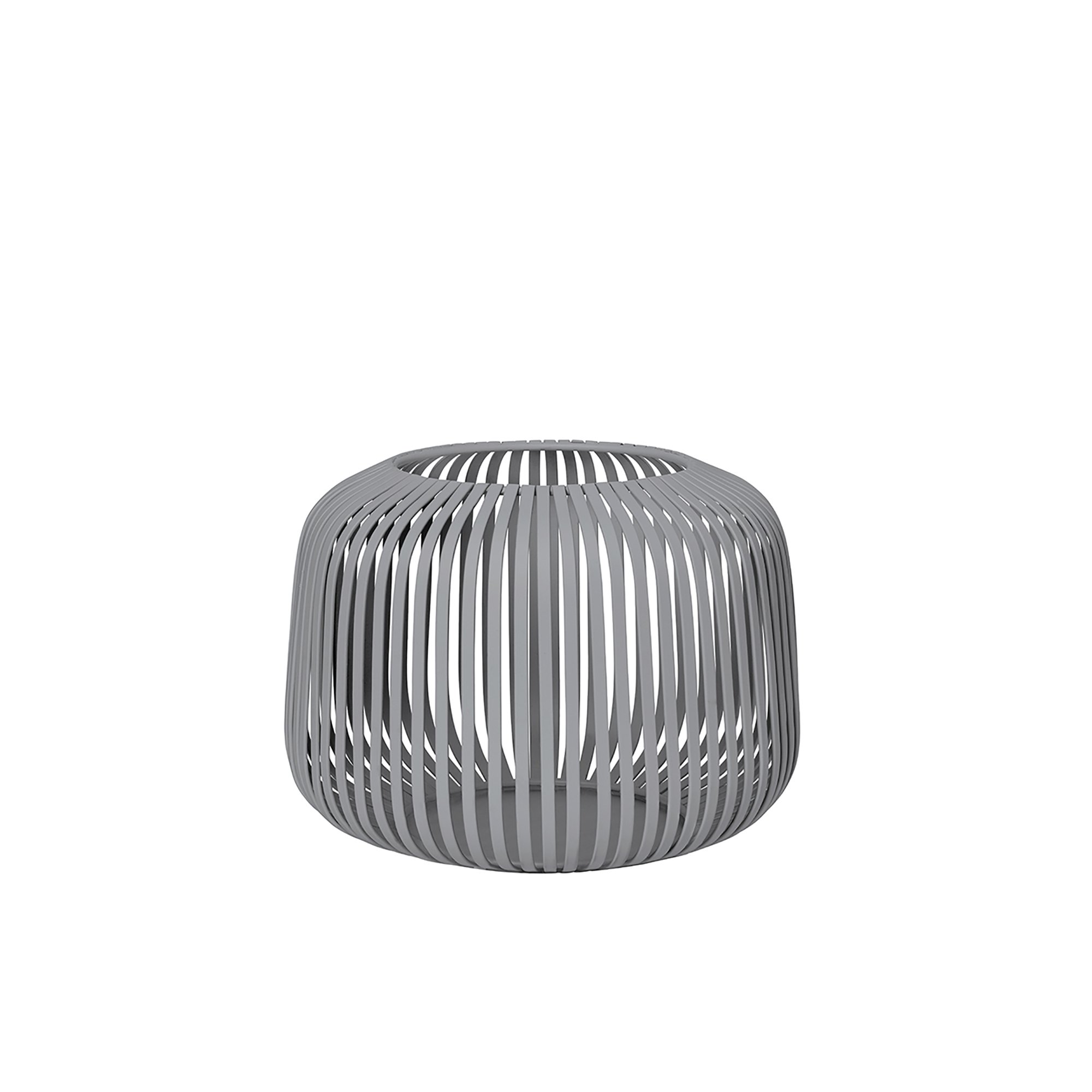 Laterne XS Steel Gray - Ø14cm. Höhe: ca. 10,4cm - Blomus Lito