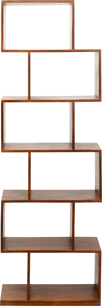 Regal braun - 60 x 180 cm - KARE Authentico Zick Zack