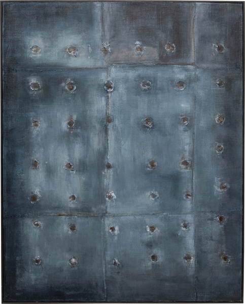 Leinwandbild blau - 150 x 120 cm - KARE Moody Blau