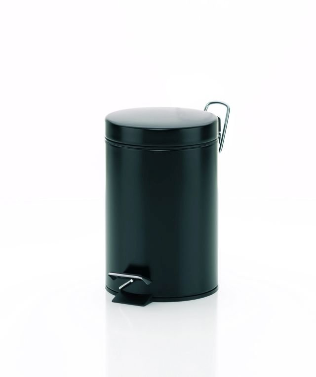 Kosmetikeimer 3L schwarz matt - Kela Monaco