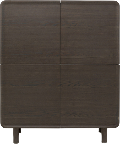 Highboard schwarz - 110 x 137 cm - KARE Divine