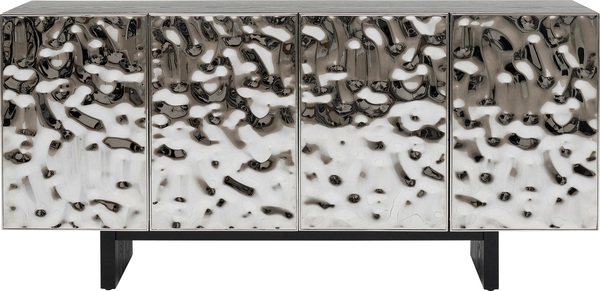 Sideboard silber - 160 x 78 cm - KARE Caldera